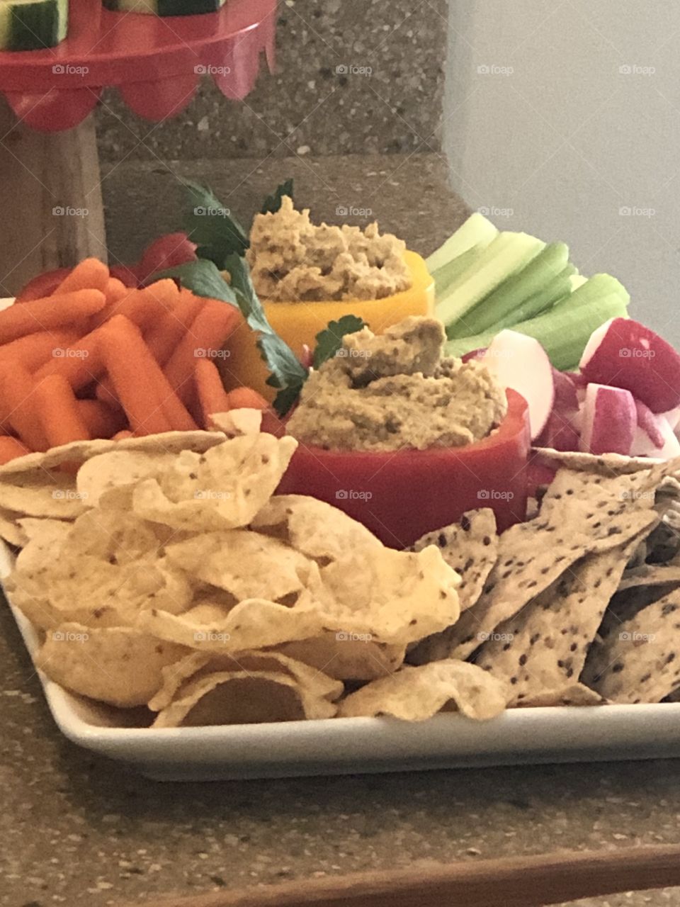 Humus snack healthy lunch salad chips vegan vegetarian cbd infused infused food hemp 