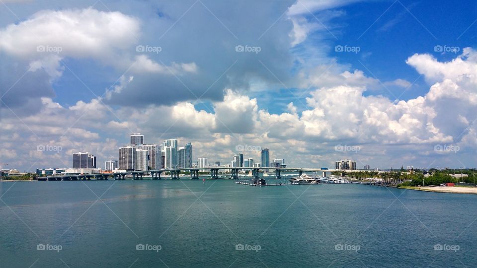 view of downtown Miami