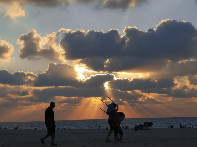 The memories of summer at the beach