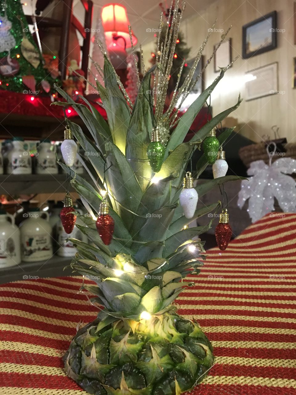 Pineapple Christmas tree
