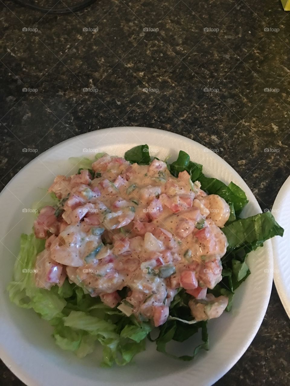 homemade Shrimp 🍤 Salad 🥗 