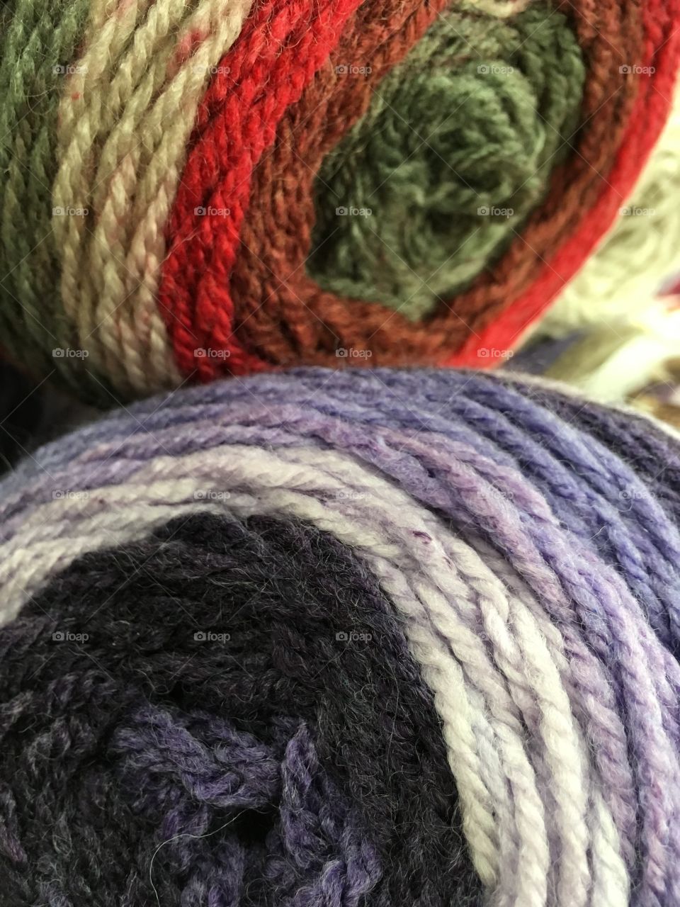 Yarn close up