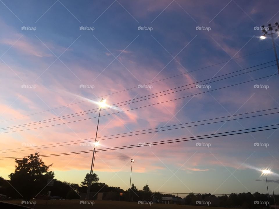 Low angle view of dramatic sky