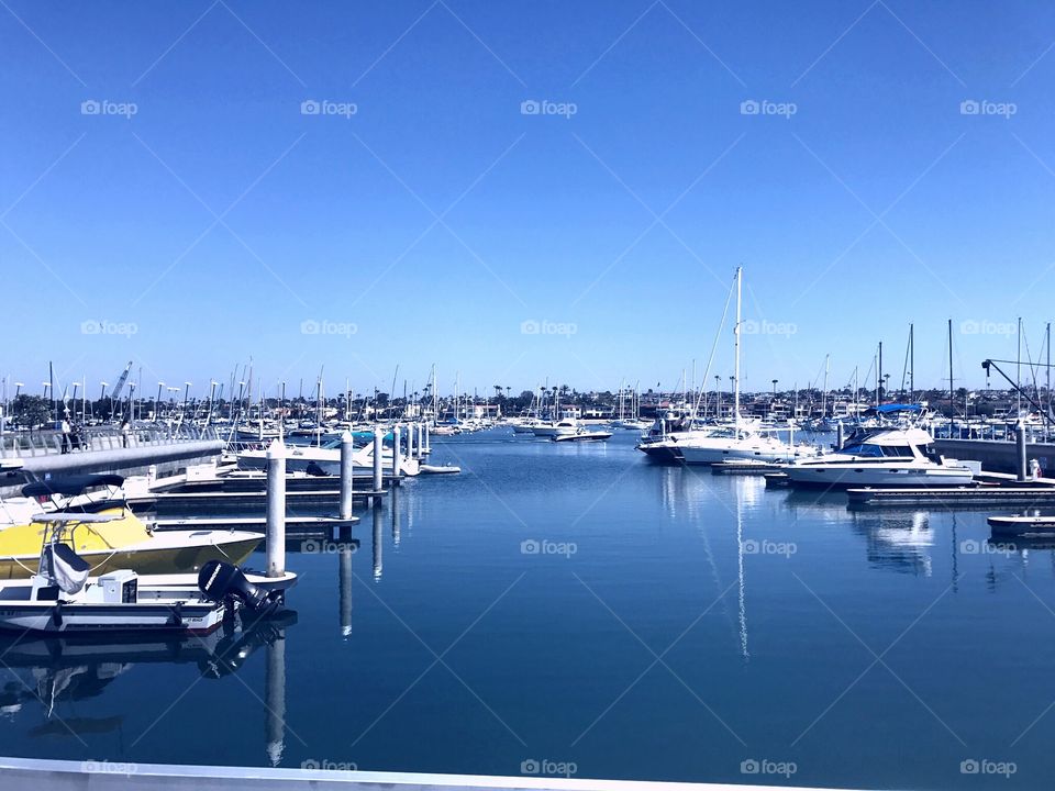 Newport Beach Marina, CA