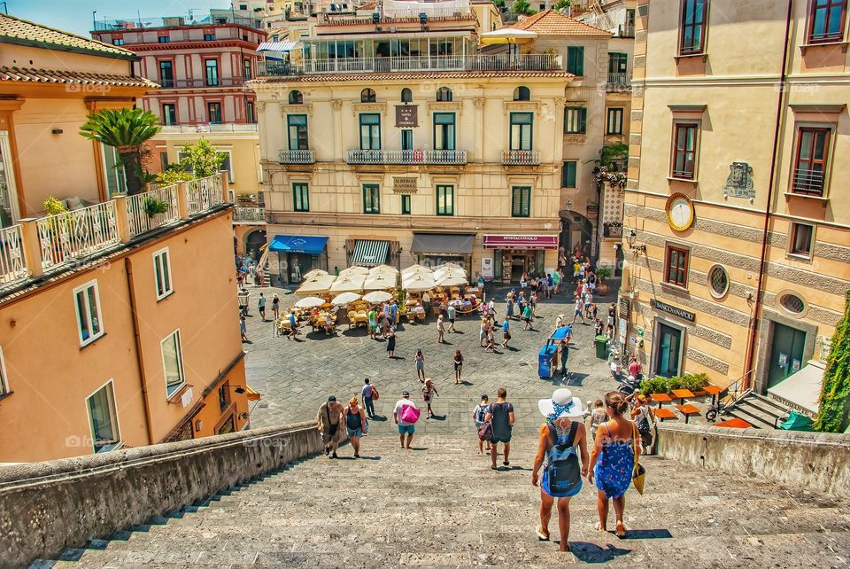 The Steps, Amalfi, Italy