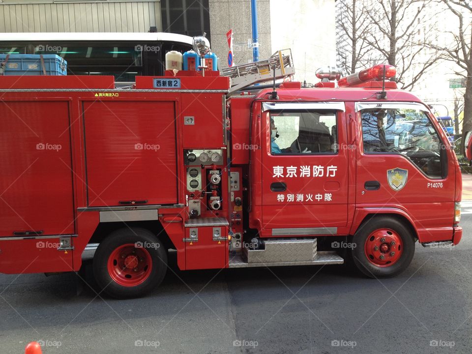 Japanese Fire Engine