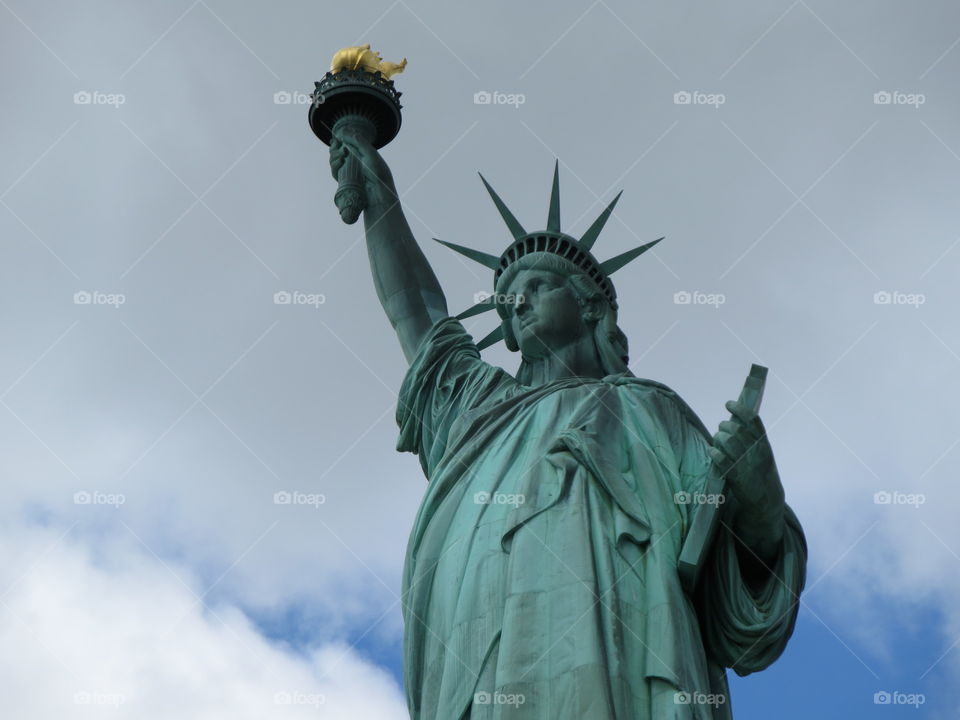 the lady. Statue of Liberty