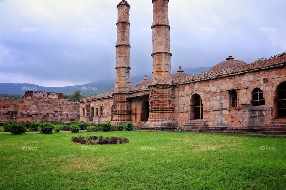 Shehar Ki Masjid- Private masjid of the Sultans of Pavagadh
