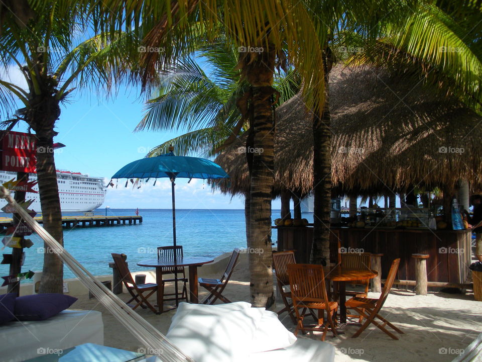 Tourist resort at beach