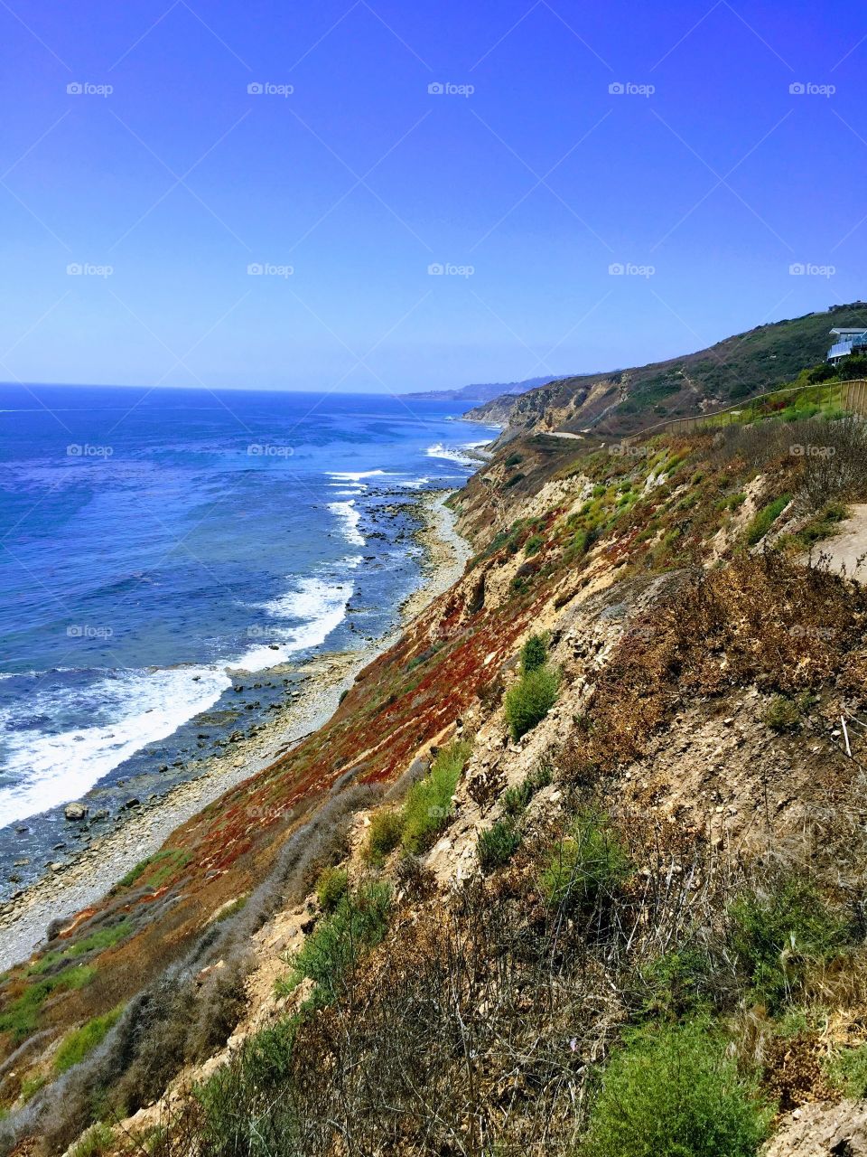 California Coastline, in Mid August.