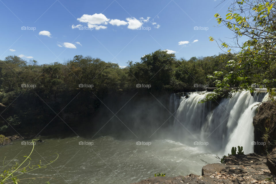 Sao Romao Waterfall in Chapada das Mesas.