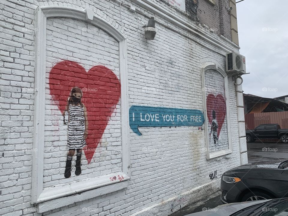 Arts District of Los Angeles unknown artist 