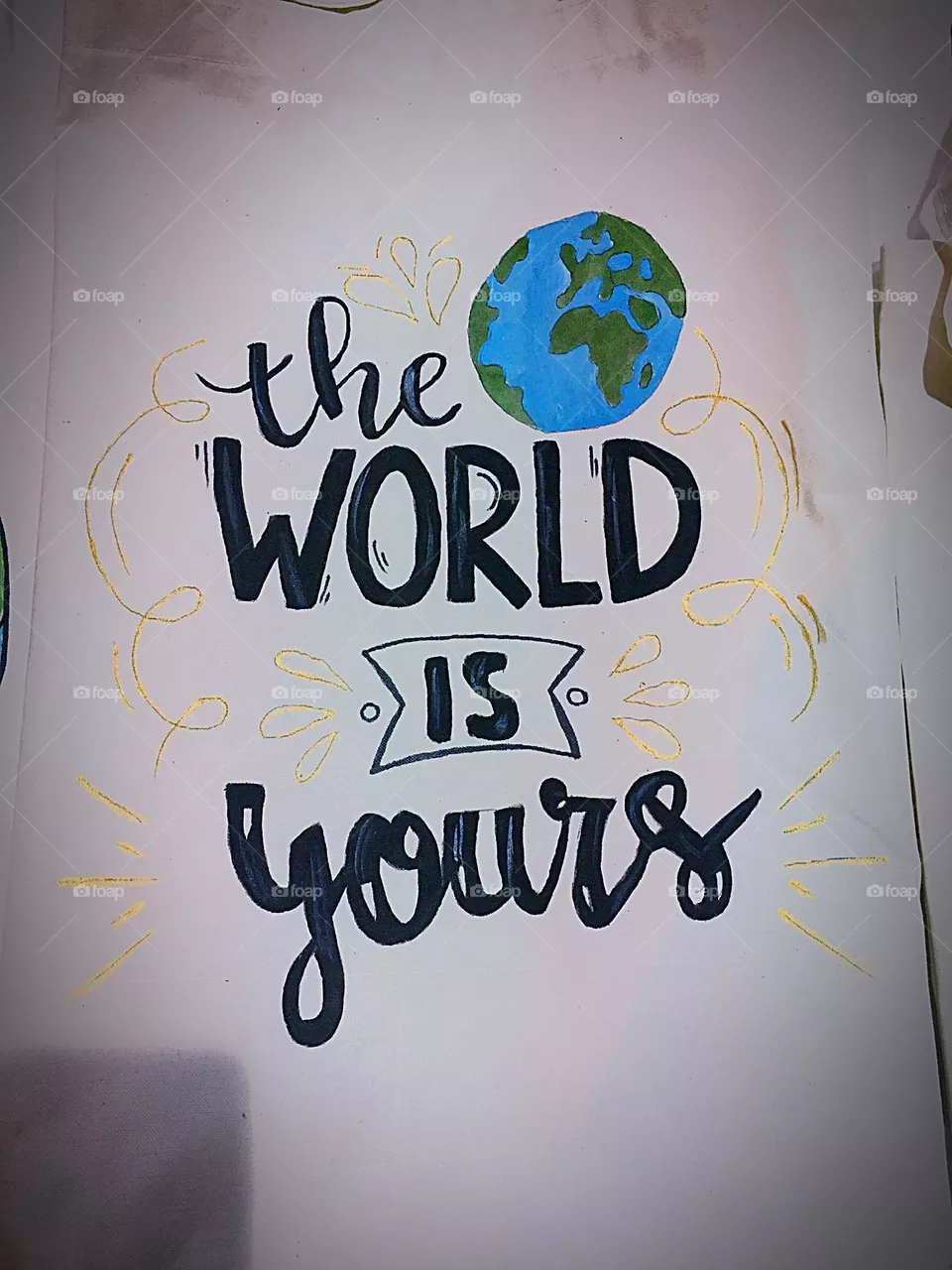 The World is yours 