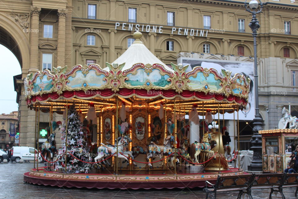 Carousel,  Piazza della Republica,  Firenze,  Italy