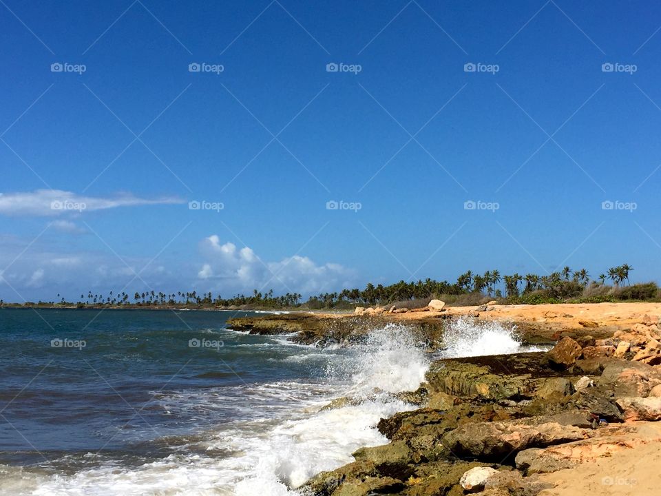 Waves in Puerto Rico 