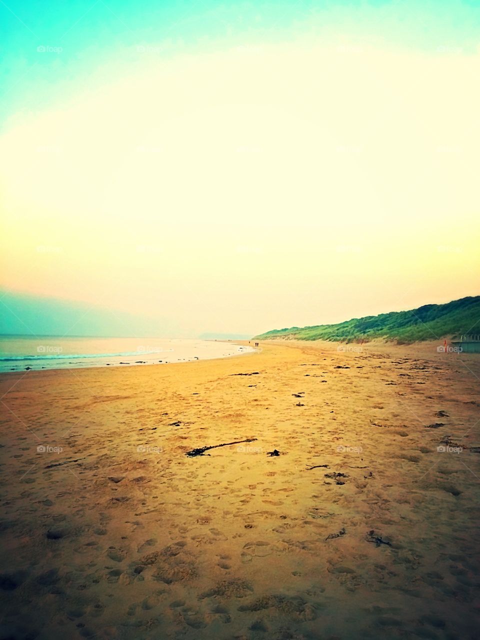 East strand. Evening walk portrush 
