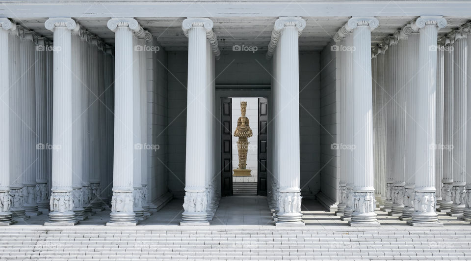 miniature historic buildings