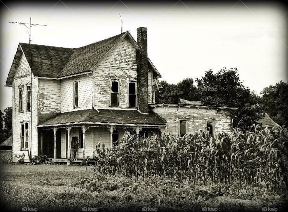 Abandoned home