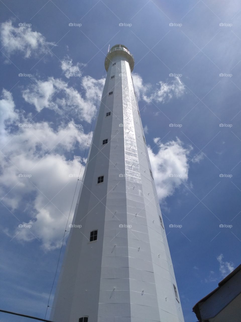 the lighthouse in Lengkuas island, Belitung, Indonesia
