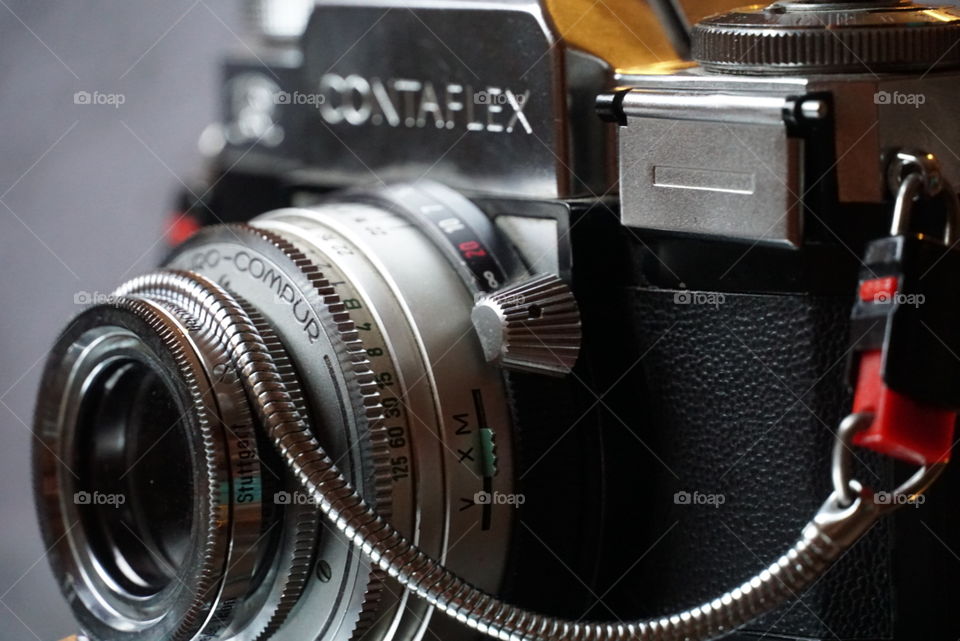 Vintage Camera Macro Close Up