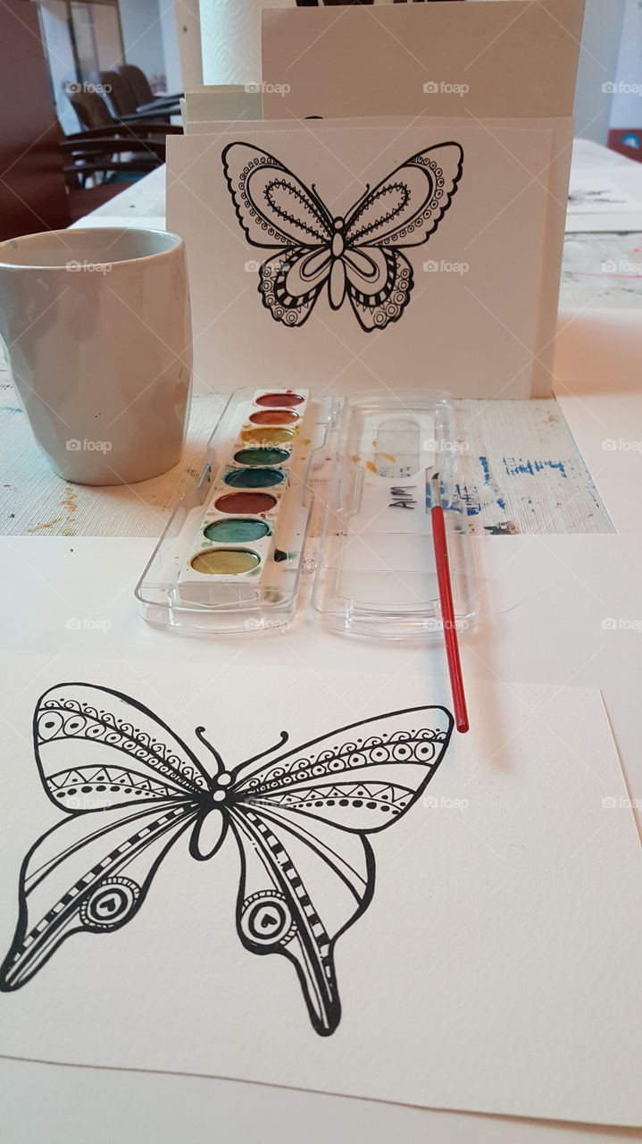 Watercolor Butterfly