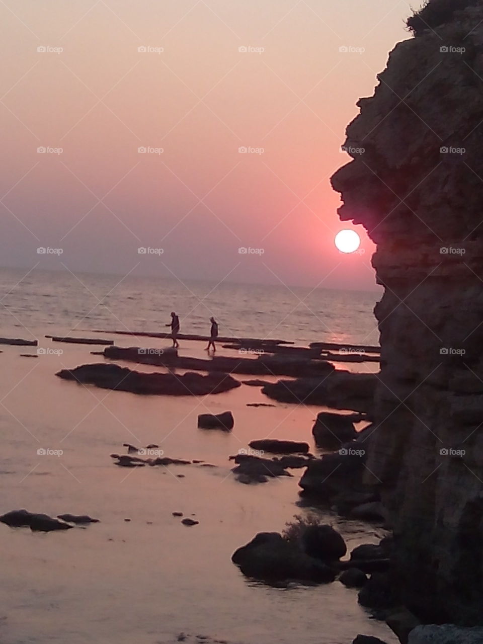 Sunset, Water, No Person, Dawn, Beach