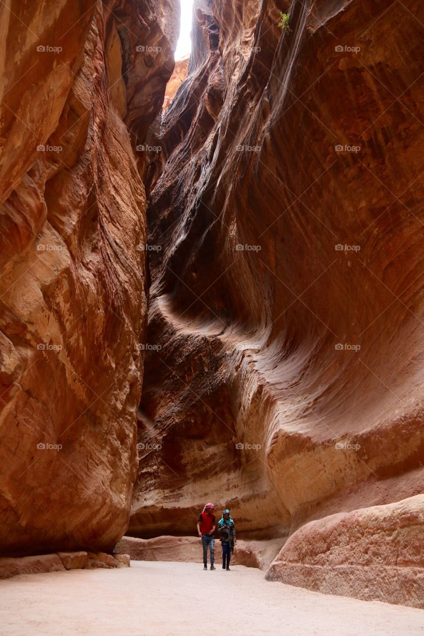 Siq at Petra 