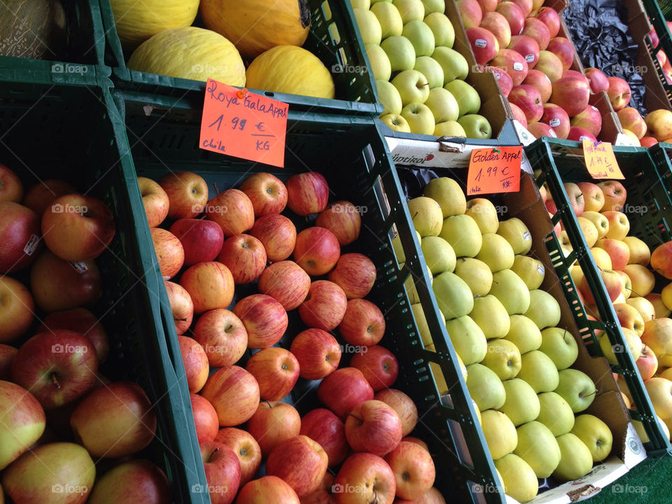 food apple fruit produce by hexoic