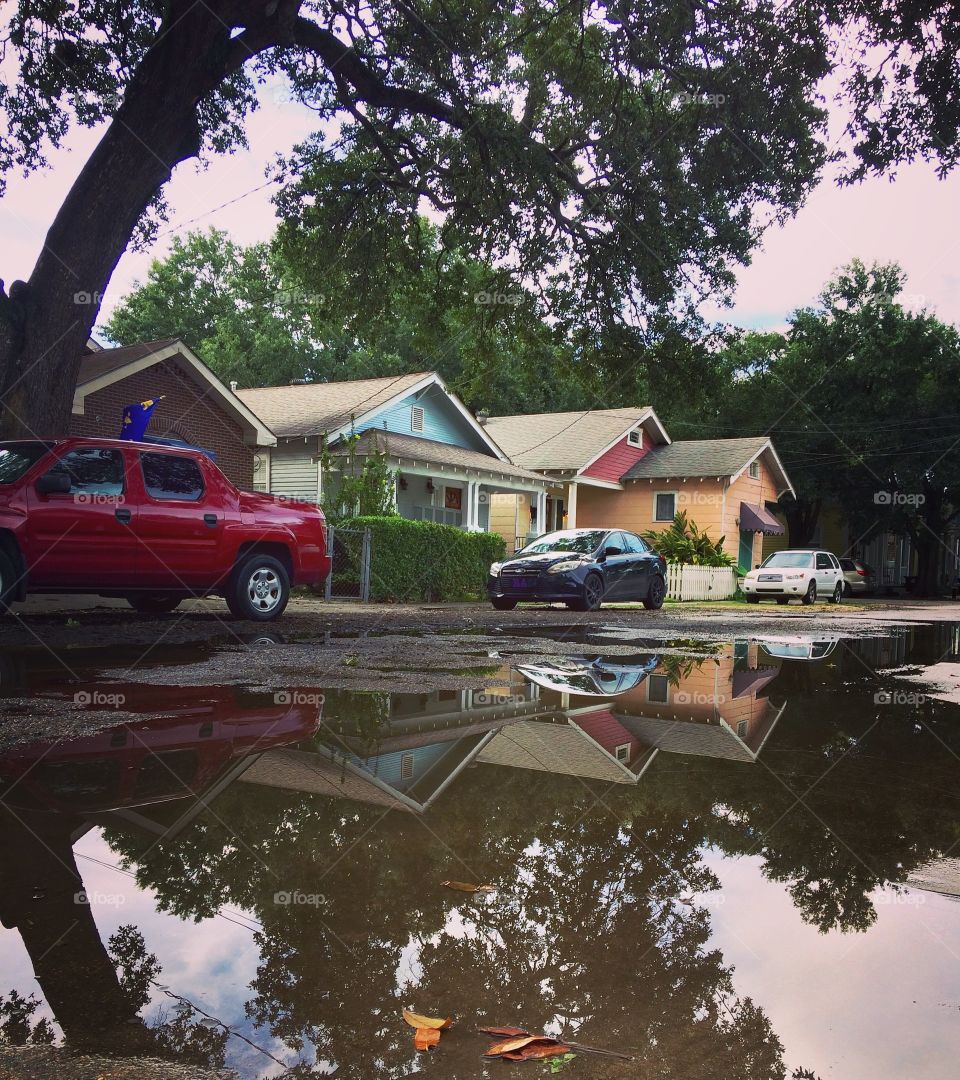 New Orleans after a thunderstorm 