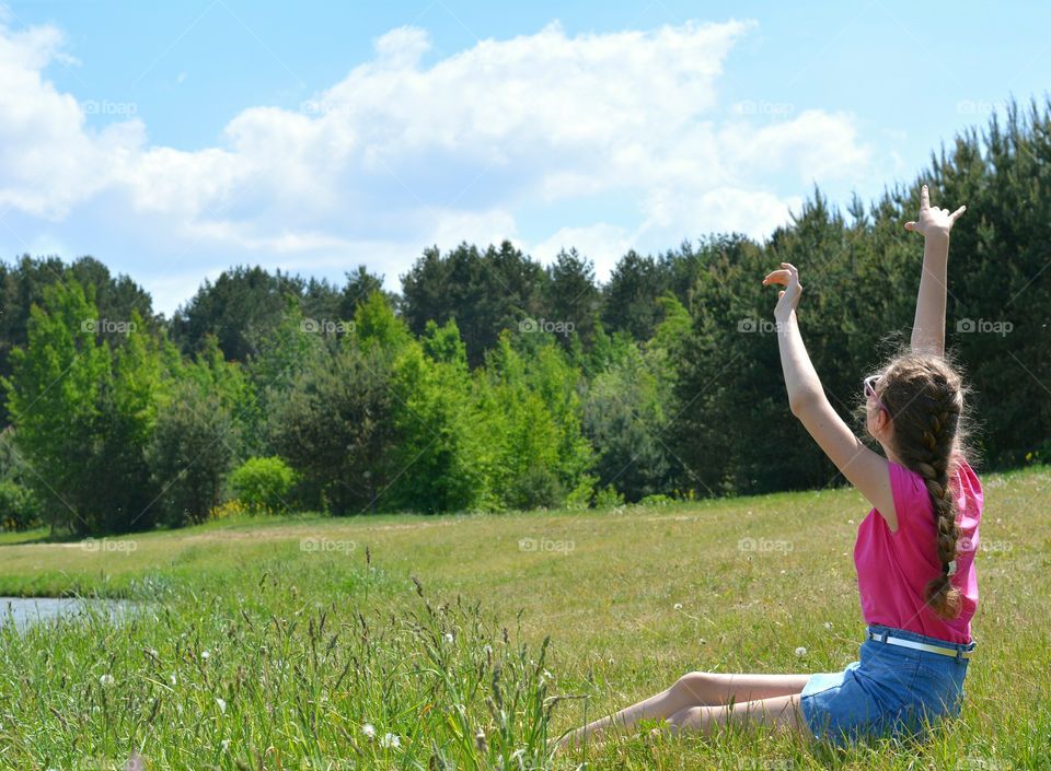 Summer, Grass, Outdoors, Nature, Hayfield