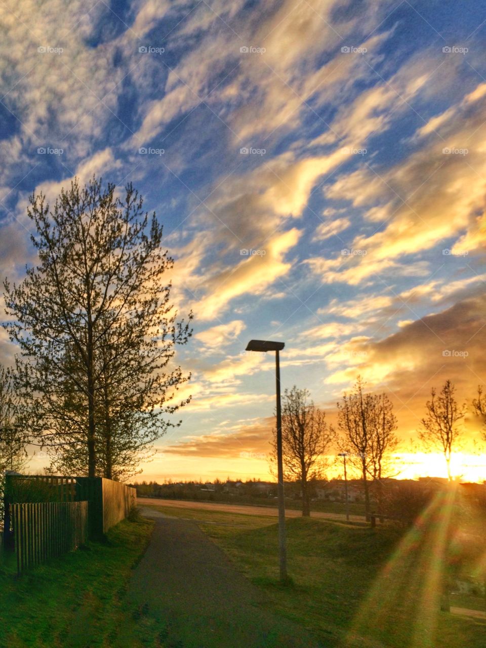 Another brilliant Icelandic sunset, burning away the stress of the day.   It’s the perfect end of a long day.  A time to refresh the spirit too.