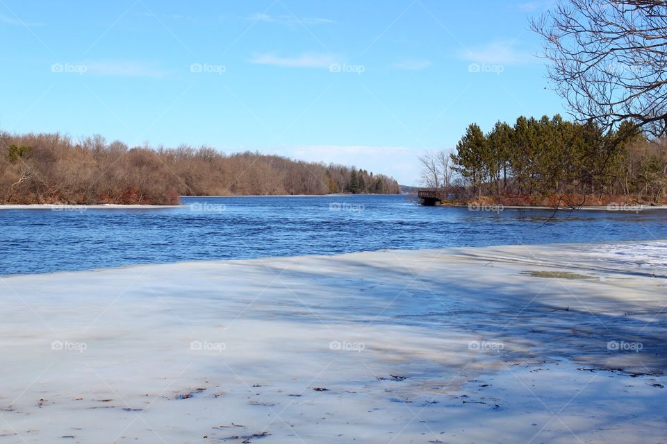 River thaw