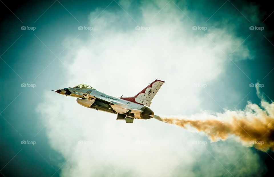 Luke Air Show. Air Force Thunderbirds