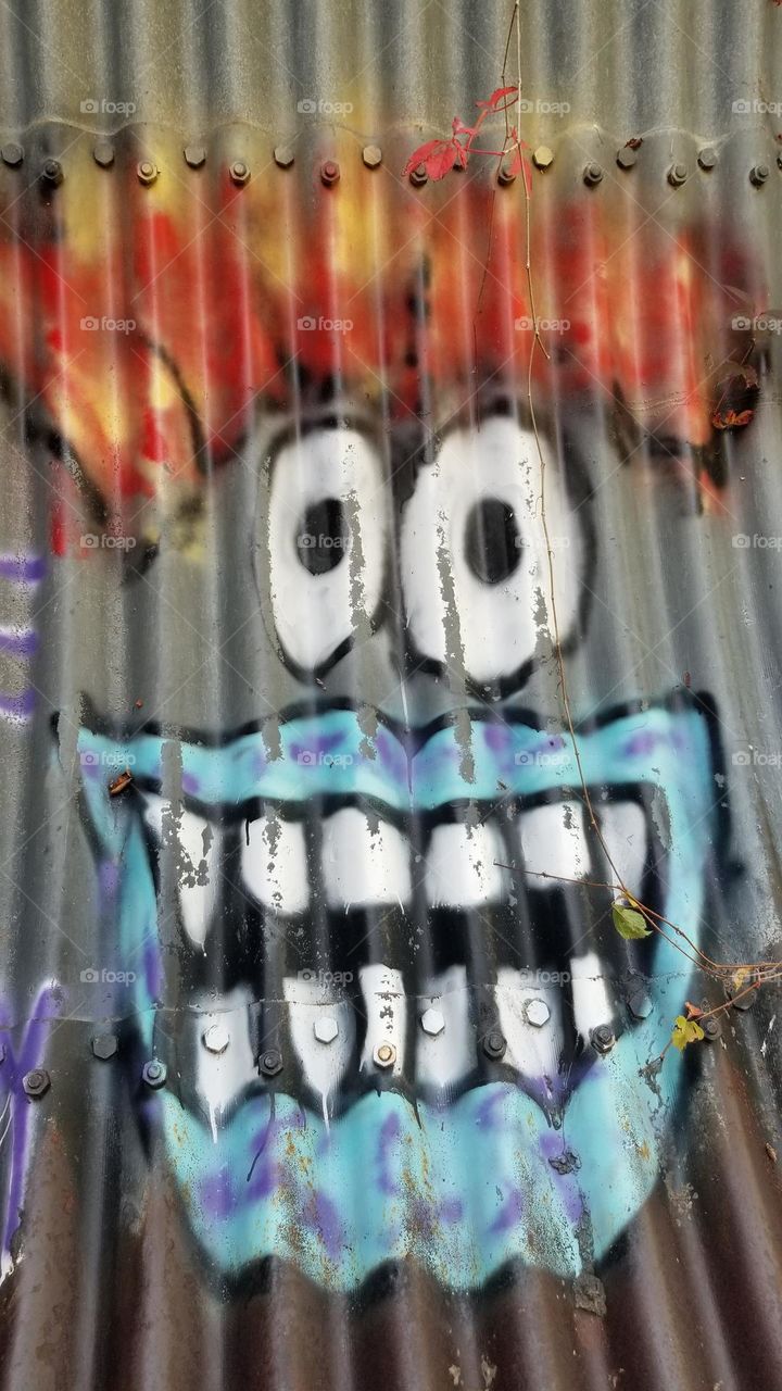 Creepy Halloween Face