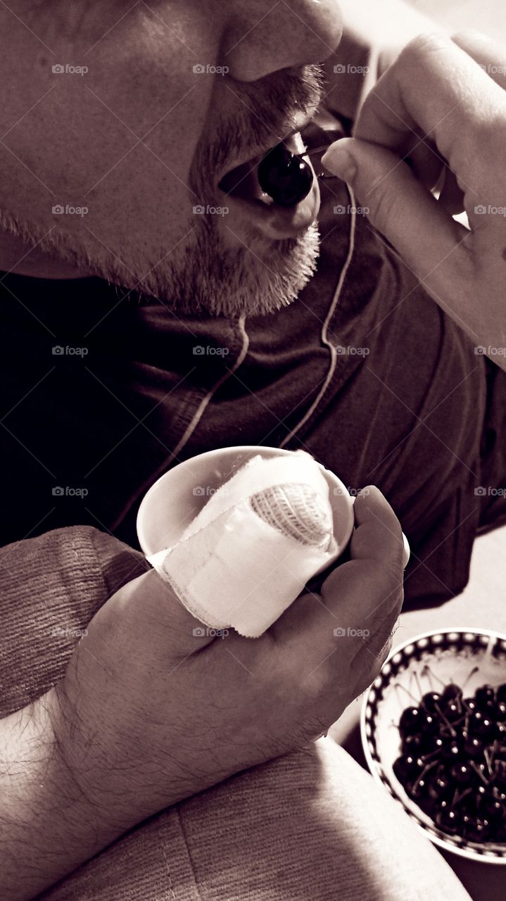 Feeding my poor baby