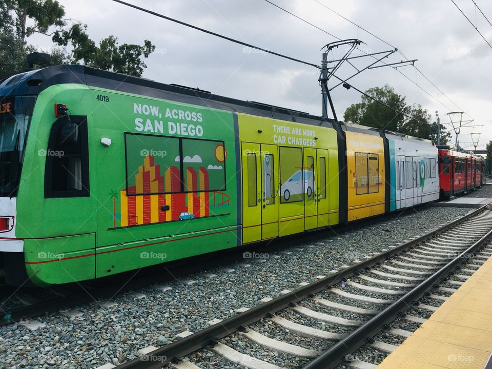 San Diego trolley