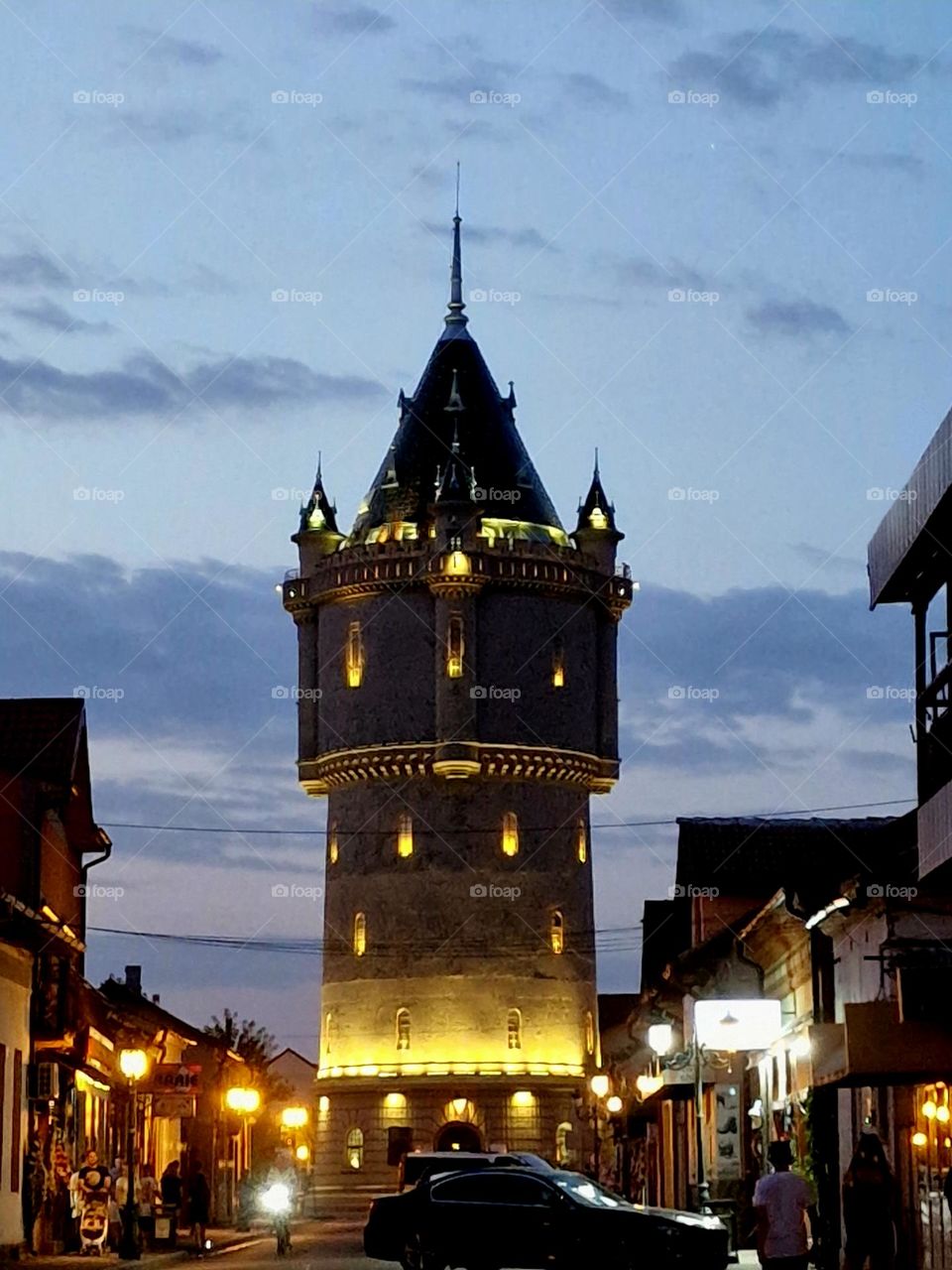 the Severin tower