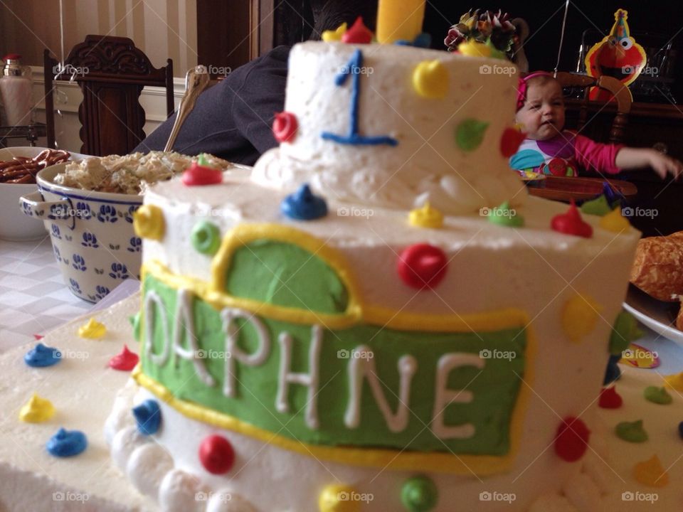 Daphne birthday cake