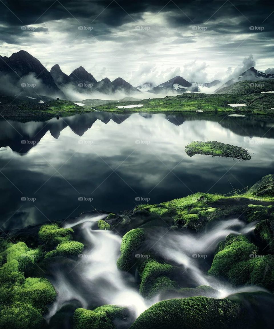 Cloudy days in Norway