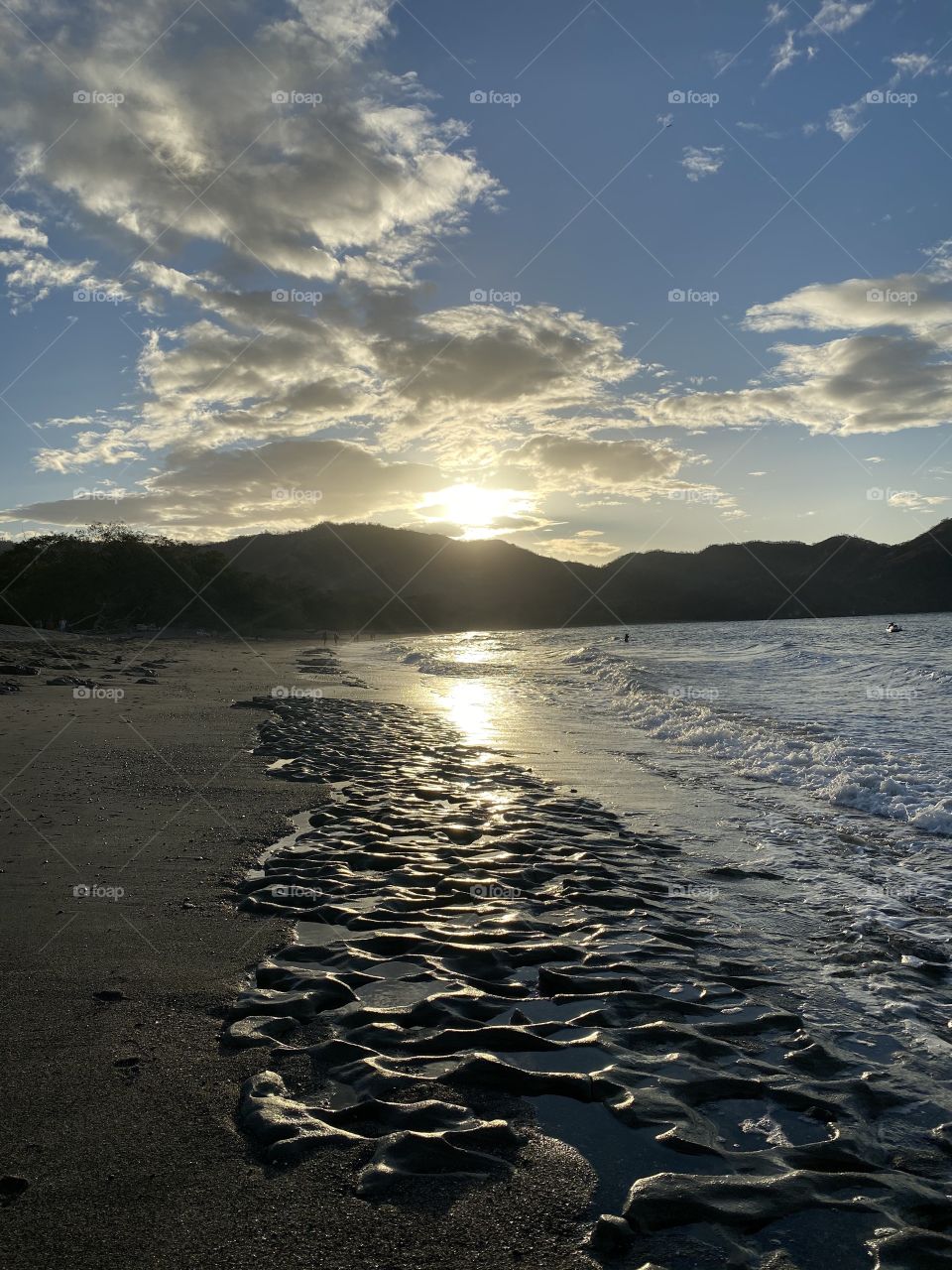 Costa Rica sunset 