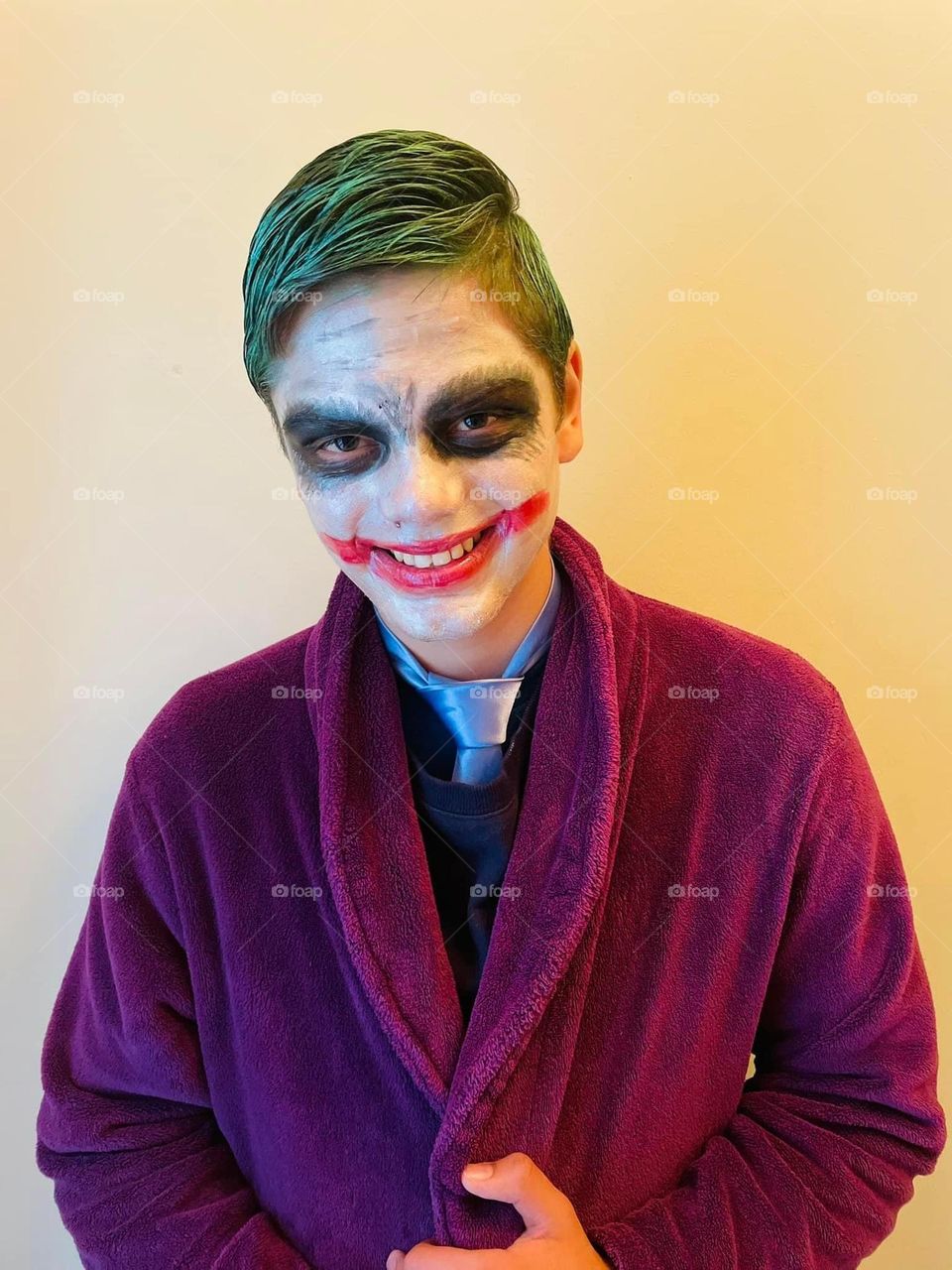 Joker smiling