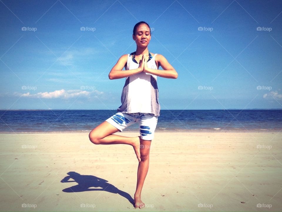 Yoga poses 
