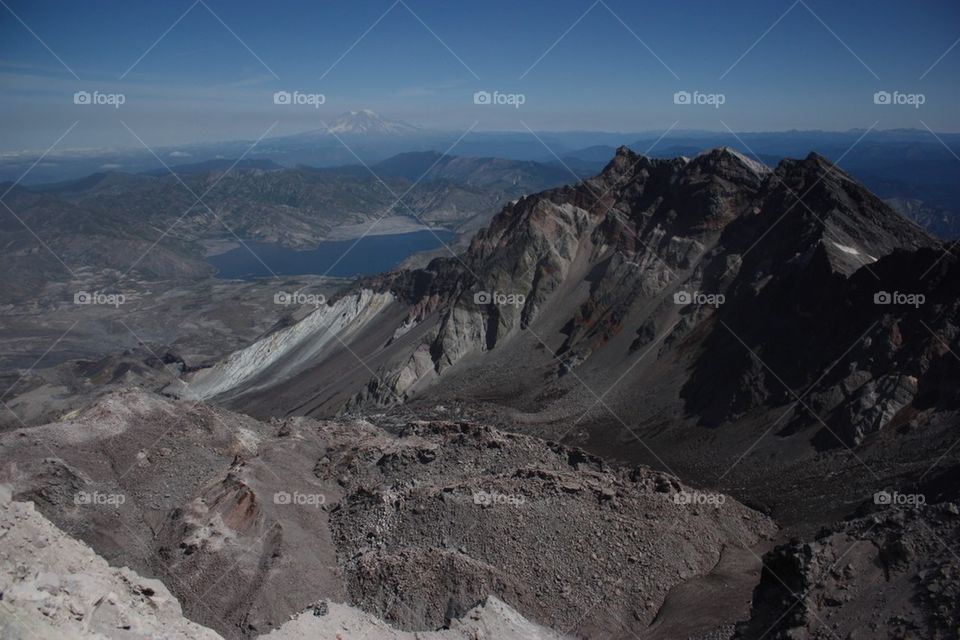 Top of Mt. St. Helens 