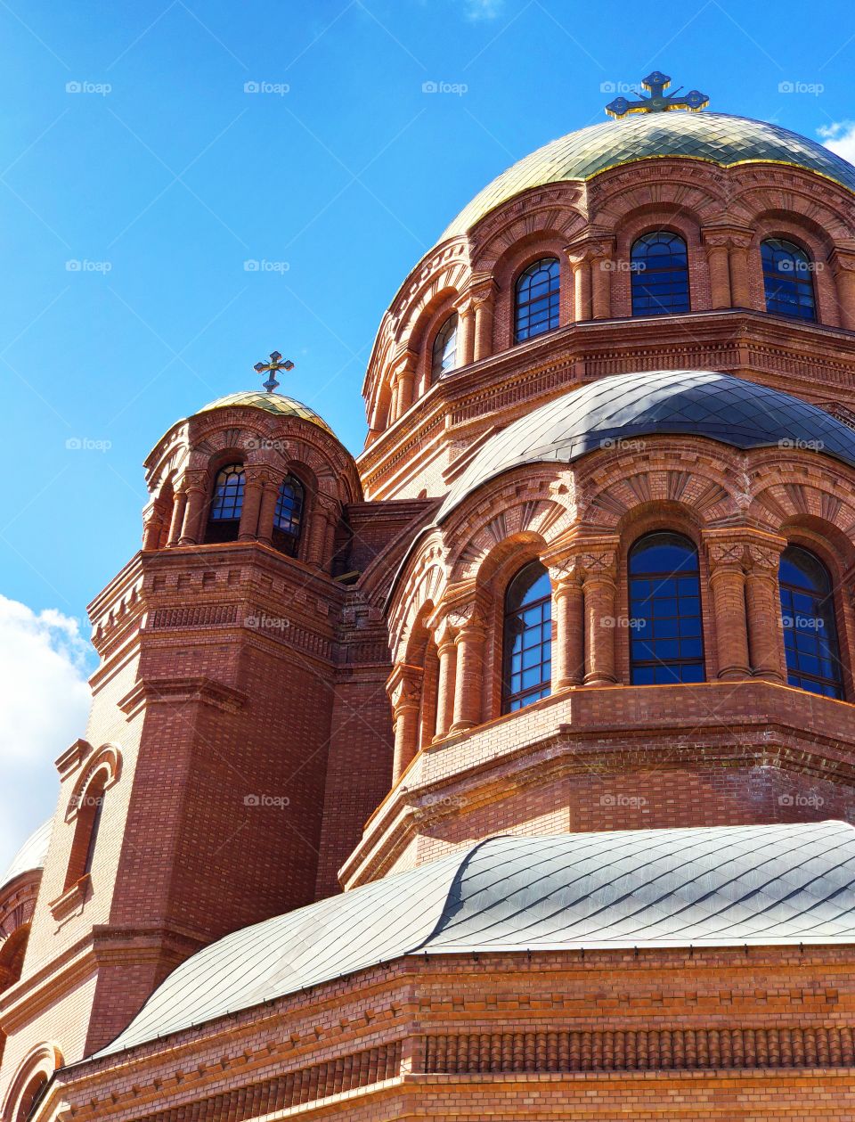 Church and sky