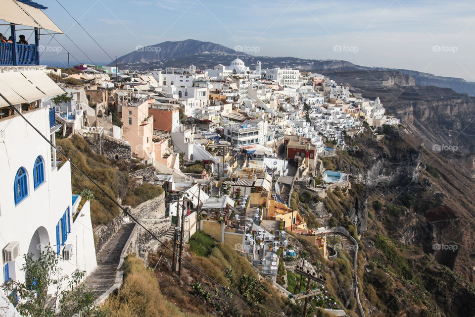 Thira on Santorini. 