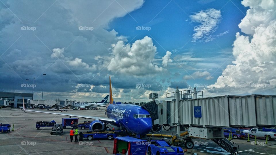 Flight from Fort Lauderdale Florida to Buffalo.
 Southwest airlines✈