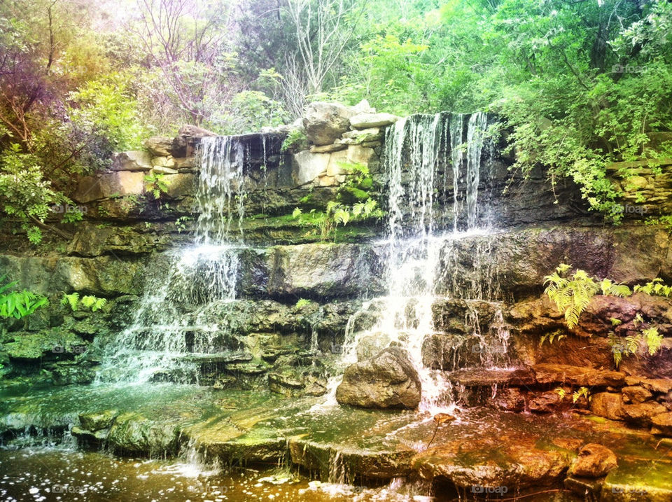 Waterfall in Austin,Texas