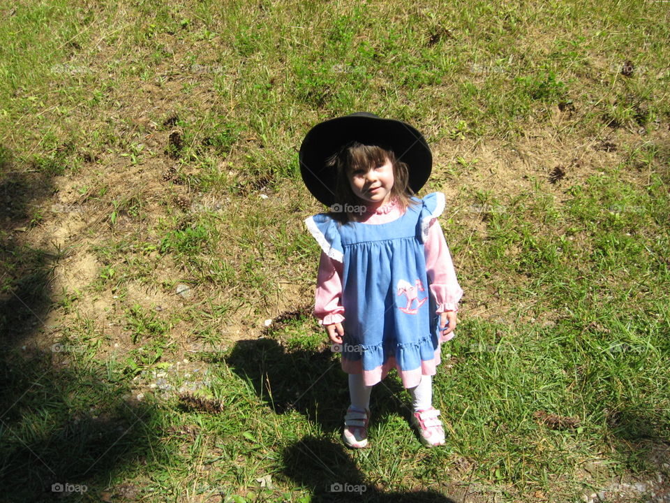 Girl in Hat