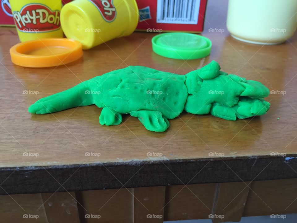 Clay Dinosaur 