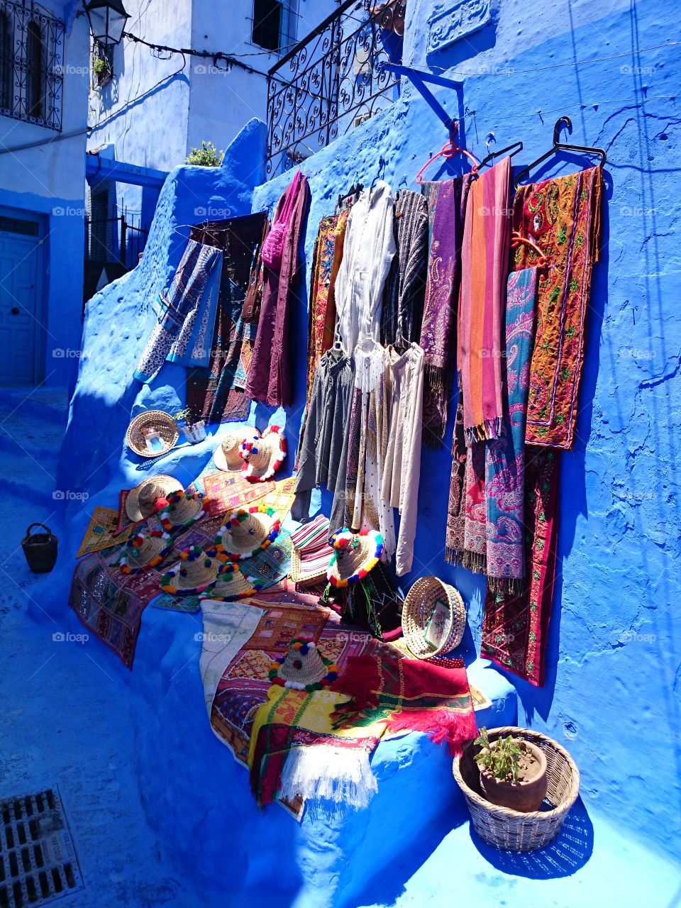 Street market in chefchaouen